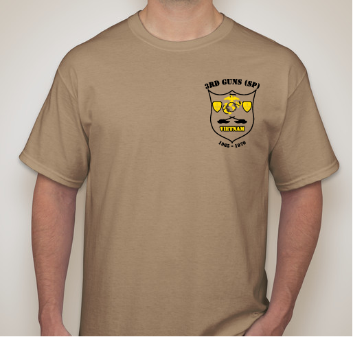 USMC - 3rd 155/175 Gun Battery 8th Annual Reunion Fundraiser - unisex shirt design - front