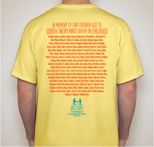 Johnathan's Journey Fundraiser - unisex shirt design - back