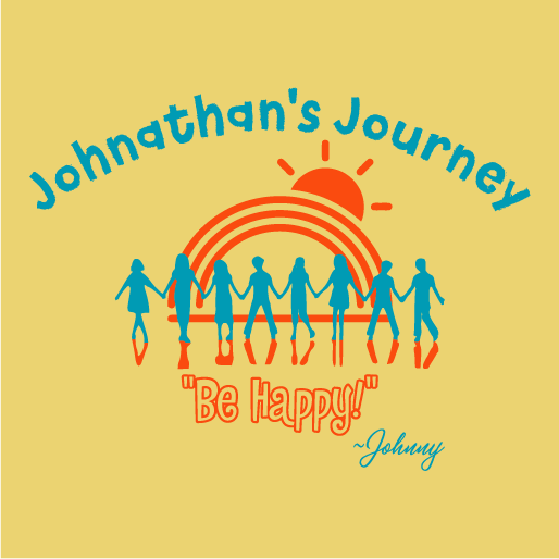 Johnathan's Journey shirt design - zoomed
