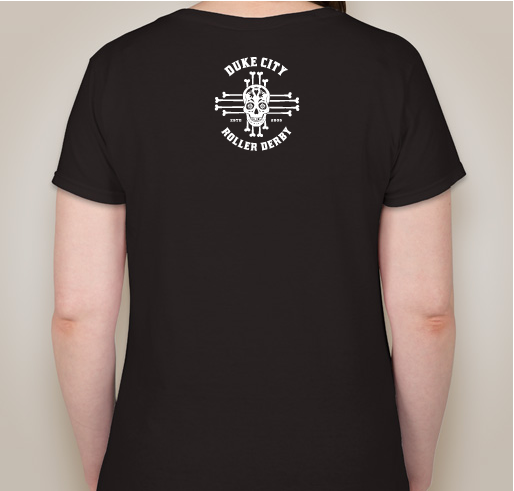 Duke City Roller Derby Munecas Muertas 2018 Fundraiser Fundraiser - unisex shirt design - back