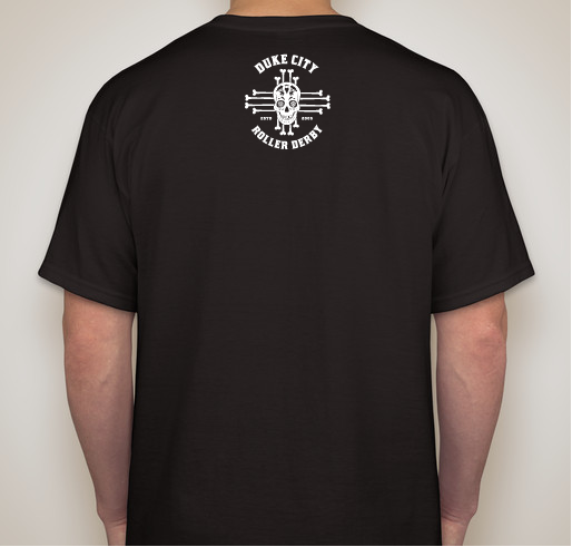 Duke City Roller Derby Munecas Muertas 2018 Fundraiser Fundraiser - unisex shirt design - back