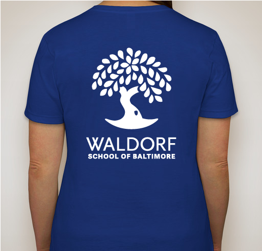 Get your Waldorf attire! Fundraiser - unisex shirt design - back