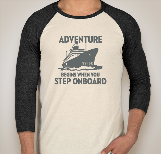 CRUISE on the SS ISE Fundraiser - unisex shirt design - front