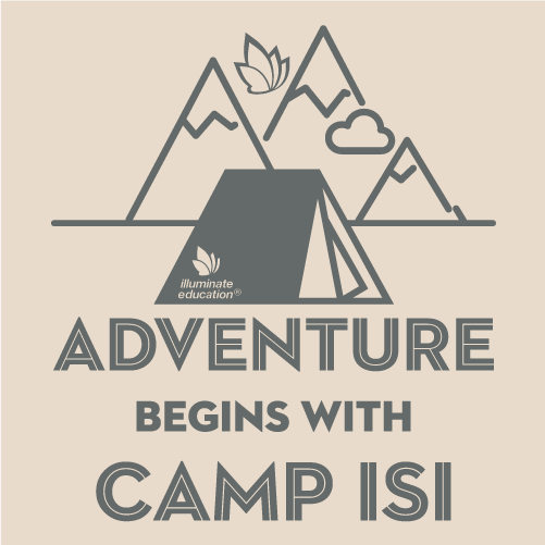 CAMP ISI shirt design - zoomed