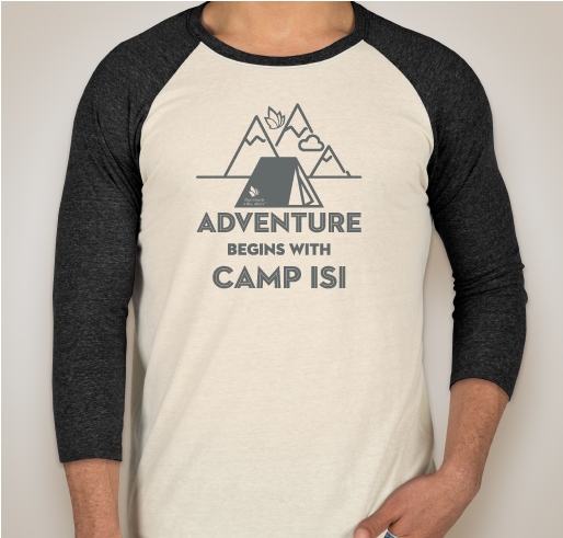 CAMP ISI Fundraiser - unisex shirt design - front