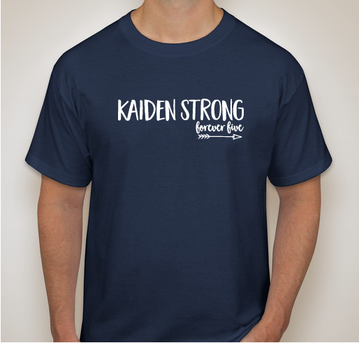 Kaiden Strong Fundraiser - unisex shirt design - front