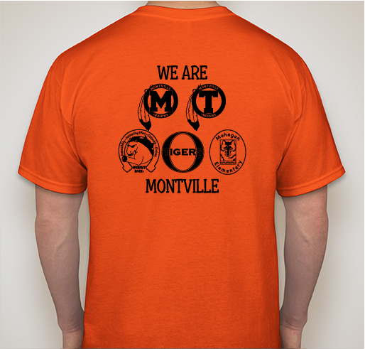 We Are Montville shirts to benefit the Montville Transition Academy Garden Project at Fair Oaks Fundraiser - unisex shirt design - back