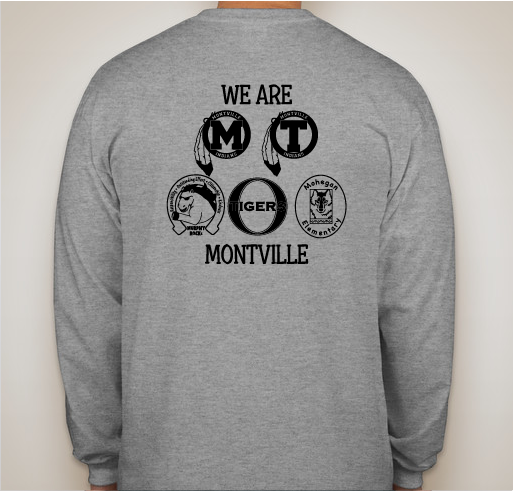 We Are Montville shirts to benefit the Montville Transition Academy Garden Project at Fair Oaks Fundraiser - unisex shirt design - back