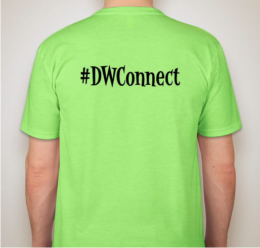 DW Connect Tee Shirts Fundraiser - unisex shirt design - back