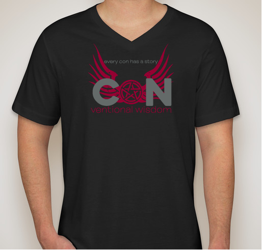 CONventional Wisdom Shirts! Fundraiser - unisex shirt design - front