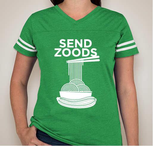 Send Zoods T-Shirt Fundraiser - unisex shirt design - front