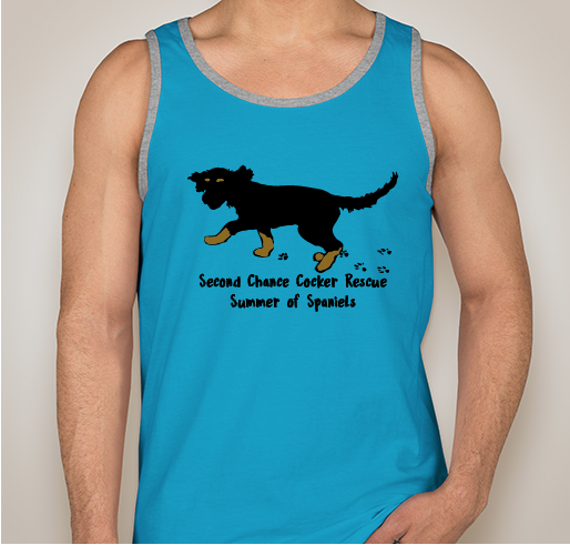 Summer of Spaniels - Second Chance Cocker Rescue Fundraiser - unisex shirt design - small