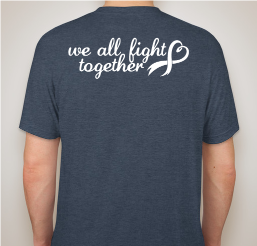 Mountain State CF Center Fundraiser - unisex shirt design - back