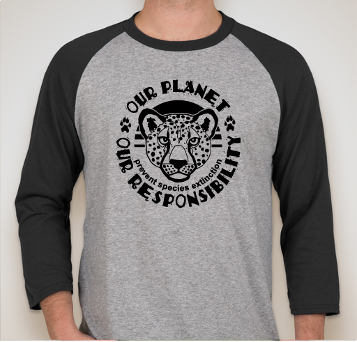 Help N/a'an ku sê Wildlife Sanctuary Prevent Species Extinction Fundraiser - unisex shirt design - front