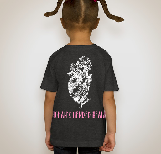 Our Princess & Warrior Fundraiser - unisex shirt design - back