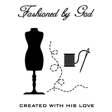 Fashioned by God: Created with His Love Tote Bag shirt design - zoomed