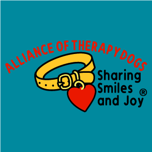 Alliance of Therapy Dogs shirt design - zoomed