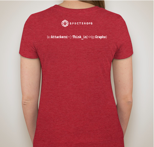 The Official BloodHound Shirt Fundraiser - unisex shirt design - back