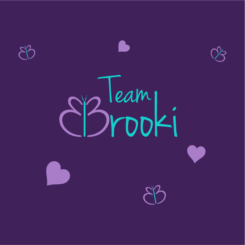 Team Brooki the Warrior Princess shirt design - zoomed