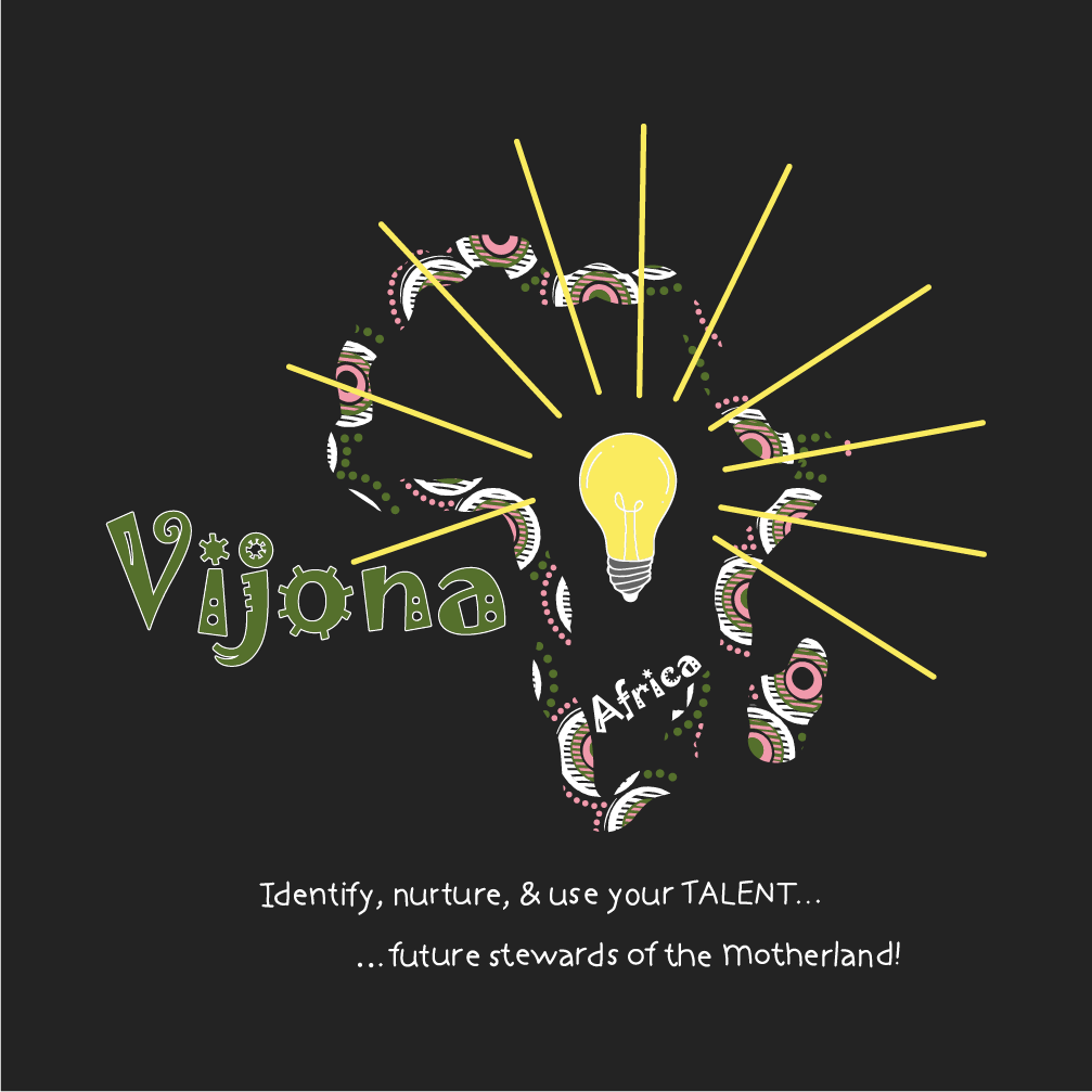 Vijona Africa Project Launch shirt design - zoomed