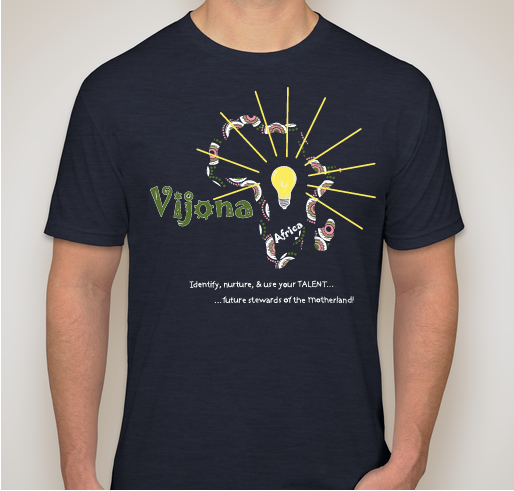 Vijona Africa Project Launch Fundraiser - unisex shirt design - front