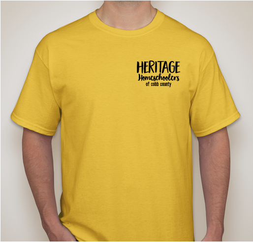 Heritage Homeschoolers of Cobb County T-Shirt Fundraiser Fundraiser - unisex shirt design - front