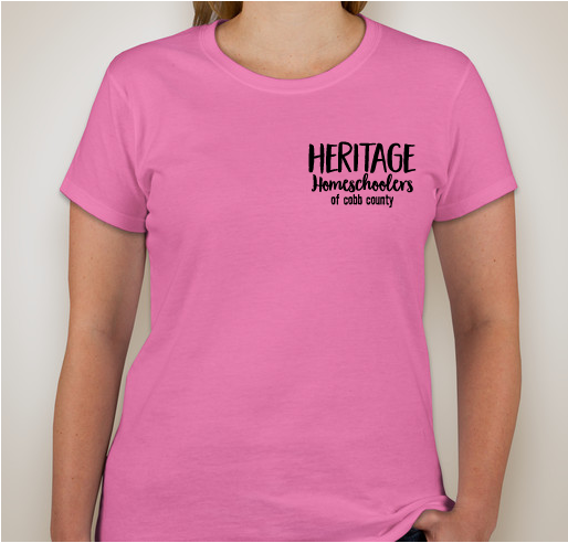 Heritage Homeschoolers of Cobb County T-Shirt Fundraiser Fundraiser - unisex shirt design - front