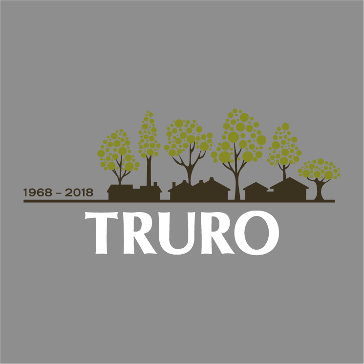 Truro 50th Anniversary T-shirt Rerun! shirt design - zoomed