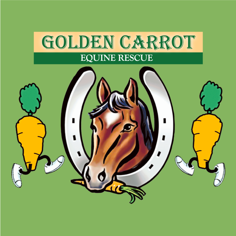 Golden Carrot Rescue T Shirt Fundraiser shirt design - zoomed