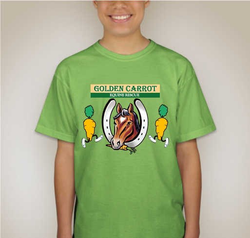 Golden Carrot Rescue T Shirt Fundraiser Fundraiser - unisex shirt design - back