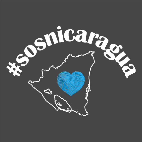#SOSNICARAGUA shirt design - zoomed