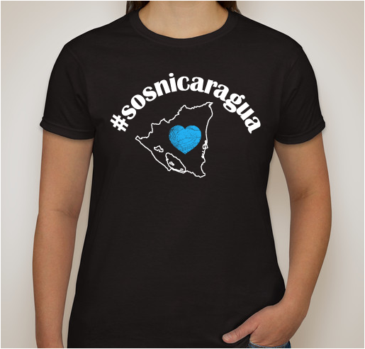 #SOSNICARAGUA Fundraiser - unisex shirt design - front
