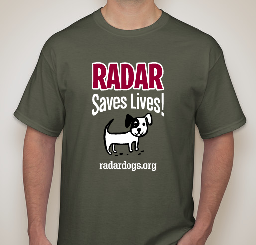 RADAR Saves Lives Fundraiser - unisex shirt design - front