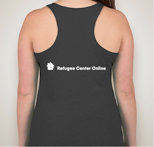 Vietnamese | Welcoming Campaign for World Refugee Day Fundraiser - unisex shirt design - back
