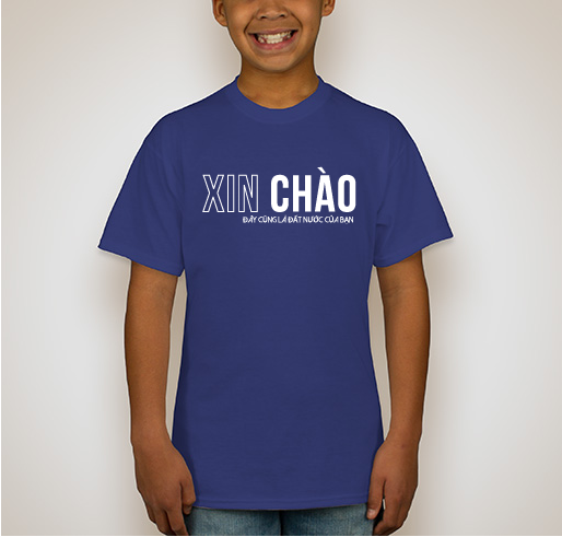 Vietnamese | Welcoming Campaign for World Refugee Day Fundraiser - unisex shirt design - front