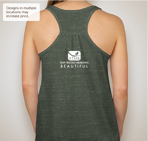 Keep Truckee Meadows Beautiful! Fundraiser - unisex shirt design - back