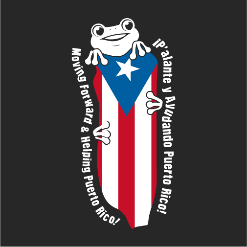 Help Puerto Rico Move Forward! shirt design - zoomed