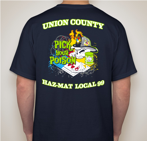 Local 99 2018 T Shirt Sale Fundraiser - unisex shirt design - back