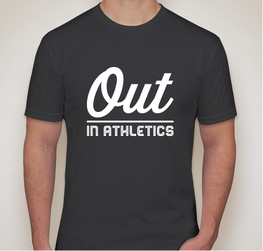 Out In Athletics - Pride Month Fundraiser - unisex shirt design - front