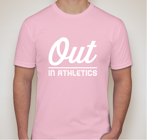 Out In Athletics - Pride Month Fundraiser - unisex shirt design - front