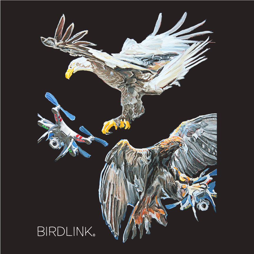 BIRDLINK @ NYC Audubon shirt design - zoomed