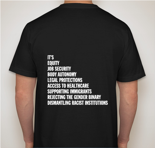 It's More Than Love Fundraiser - unisex shirt design - back