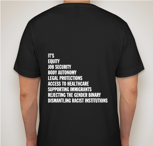 It's More Than Love Fundraiser - unisex shirt design - back