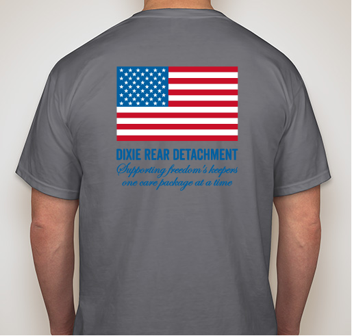 Support our troops Fundraiser - unisex shirt design - back