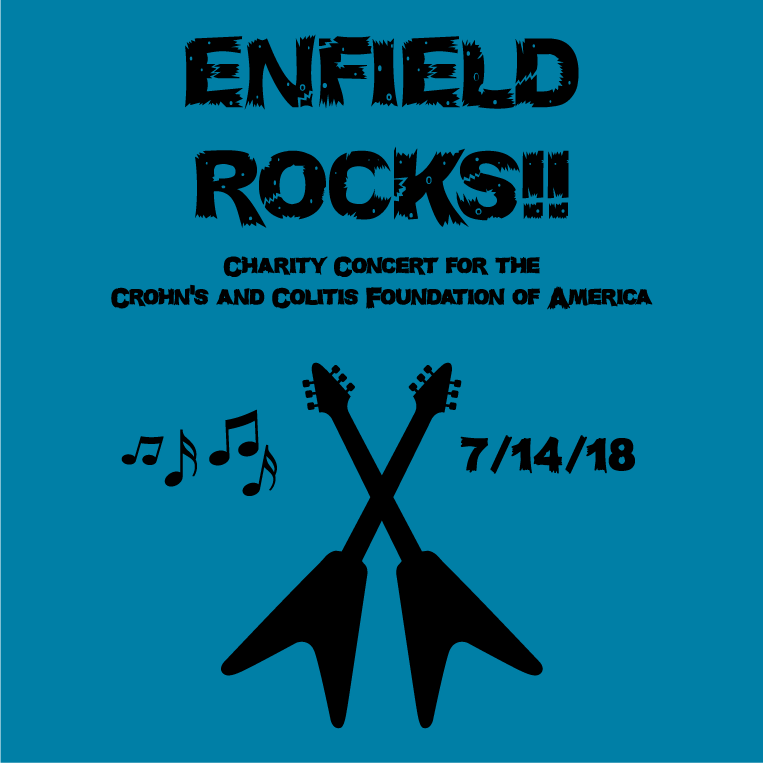 Enfield Rocks!! shirt design - zoomed