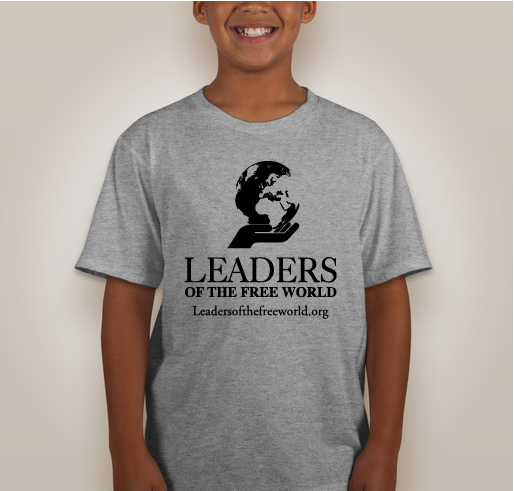 Leaders of the Free World - T-shirt Fundraiser shirt design - zoomed