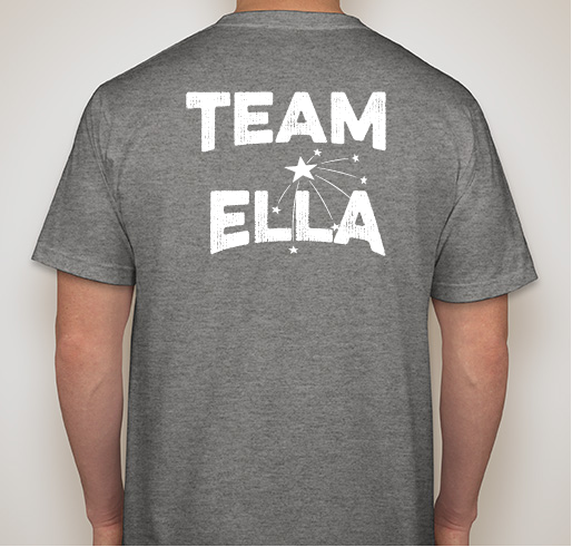 Team Ella Fundraiser - unisex shirt design - front