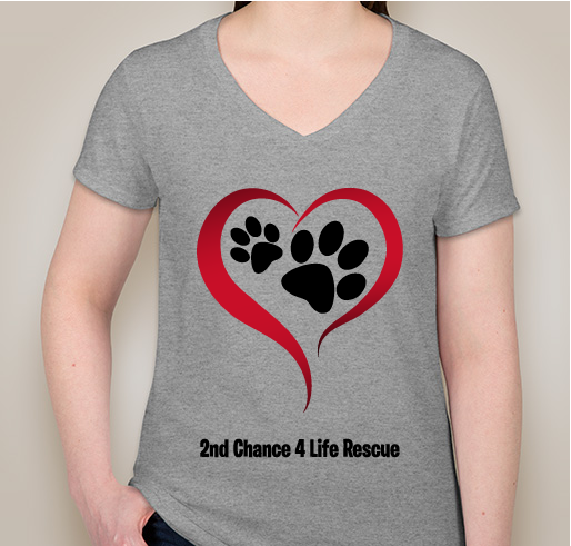 2nd Chance 4 Life Rescue Shirt Fundraiser - unisex shirt design - front