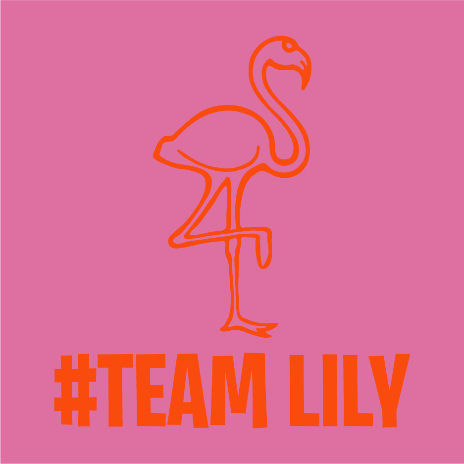 Lily Strong shirt design - zoomed