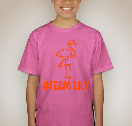 Lily Strong Fundraiser - unisex shirt design - front